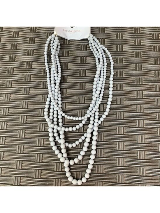 Jessica McClintock Jewelry - New Jessica McClintock Gray Ling Layered Necklace